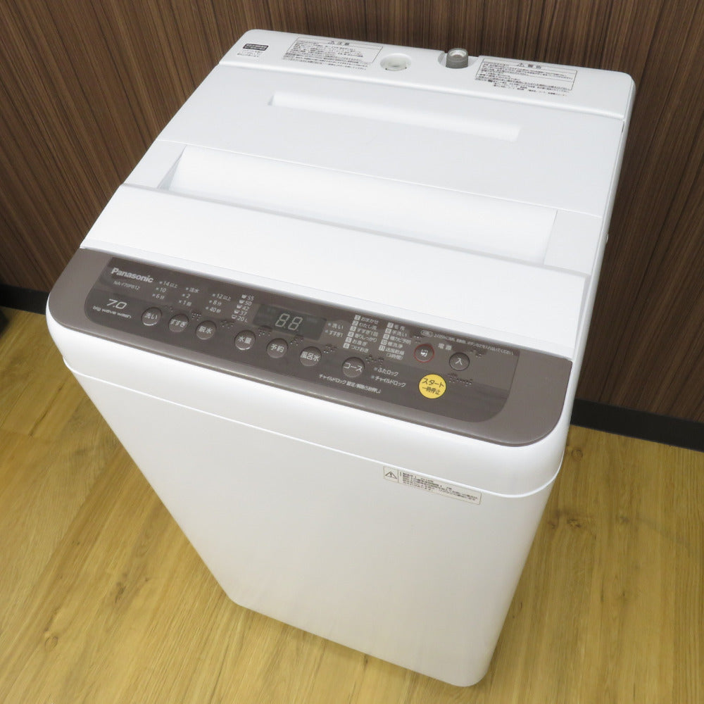 セールHOTPanasonic NA-F70PB12 2018年 洗濯機