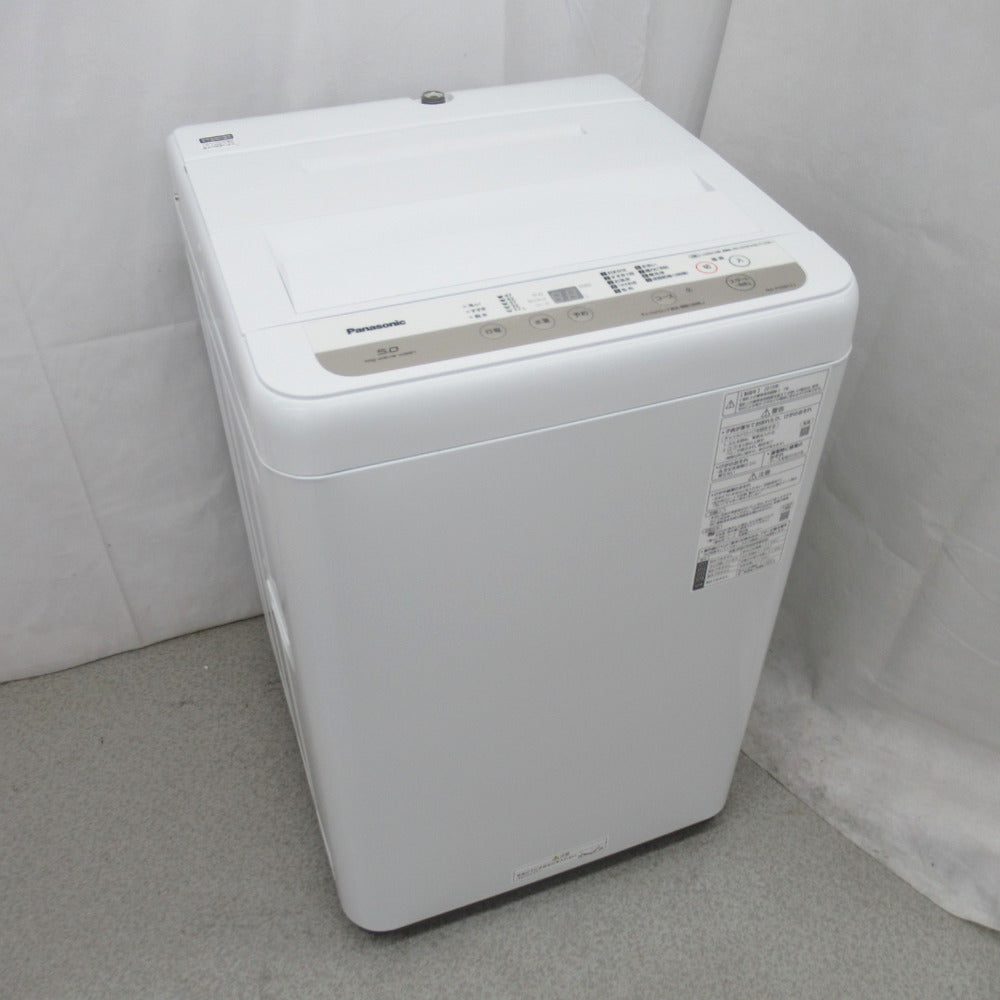 Panasonic パナソニック 全自動電気洗濯機 NA-F50B13J 5.0kg 2019年製 簡易乾燥機能付 一人暮らし  洗浄・除菌済みJoshinオリジナルモデル ｜コンプオフ プラス – コンプオフプラス 公式ショップ