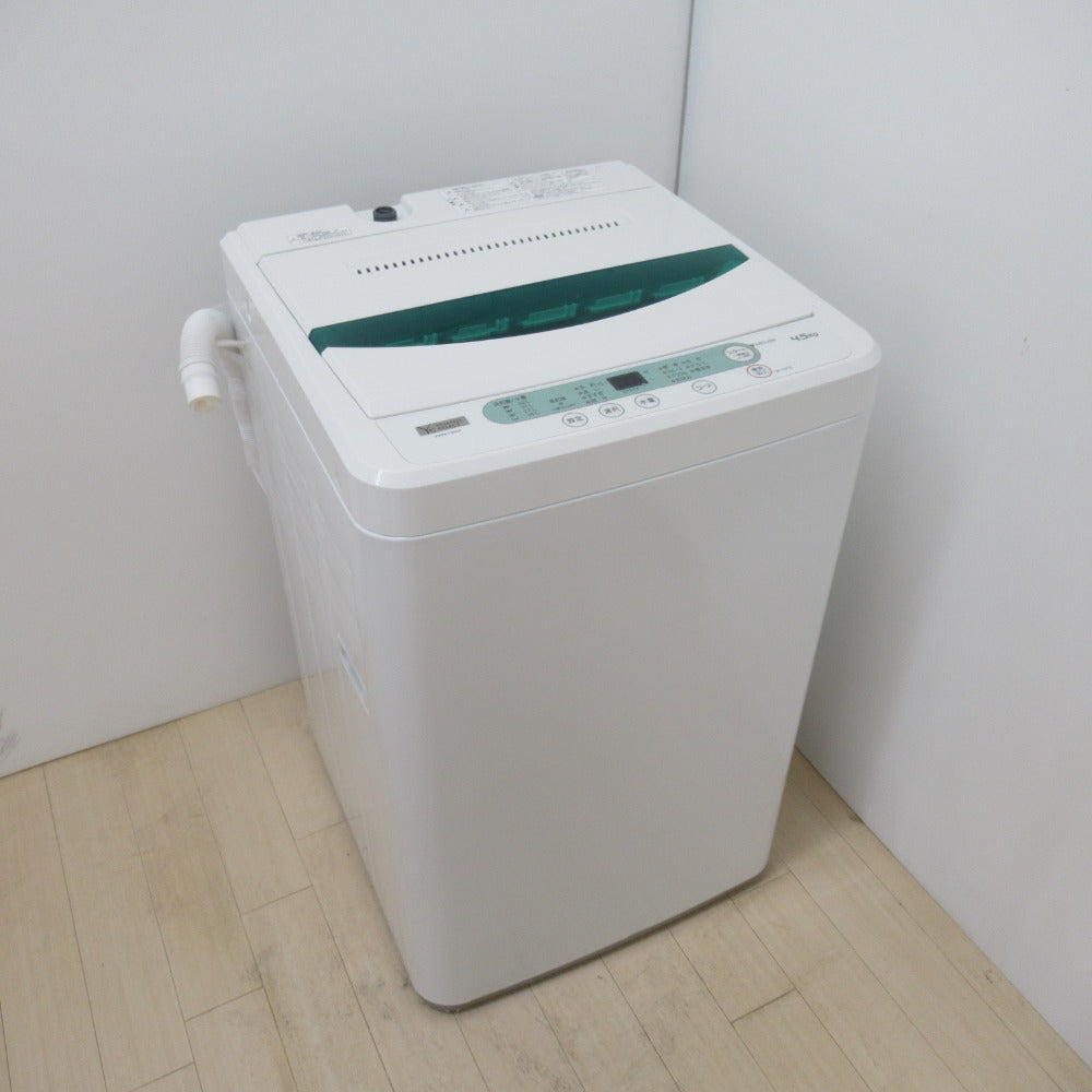 ヤマダセレクト 全自動洗濯機 4.5kg YWM-T45G1 2019年製 - 洗濯機