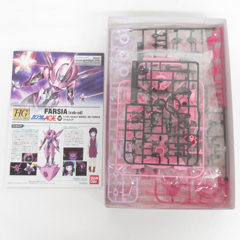 HG 1/144 機動戦士ガンダムAGE ガンダムAGE-1 タイタス/フルグランサ ガンダムAGE-3 オービタル/フォートレス ファルシア 5箱セット まとめ売り 未組立品 BANDAI SPIRITS バンダイスピリッツ プラモデル