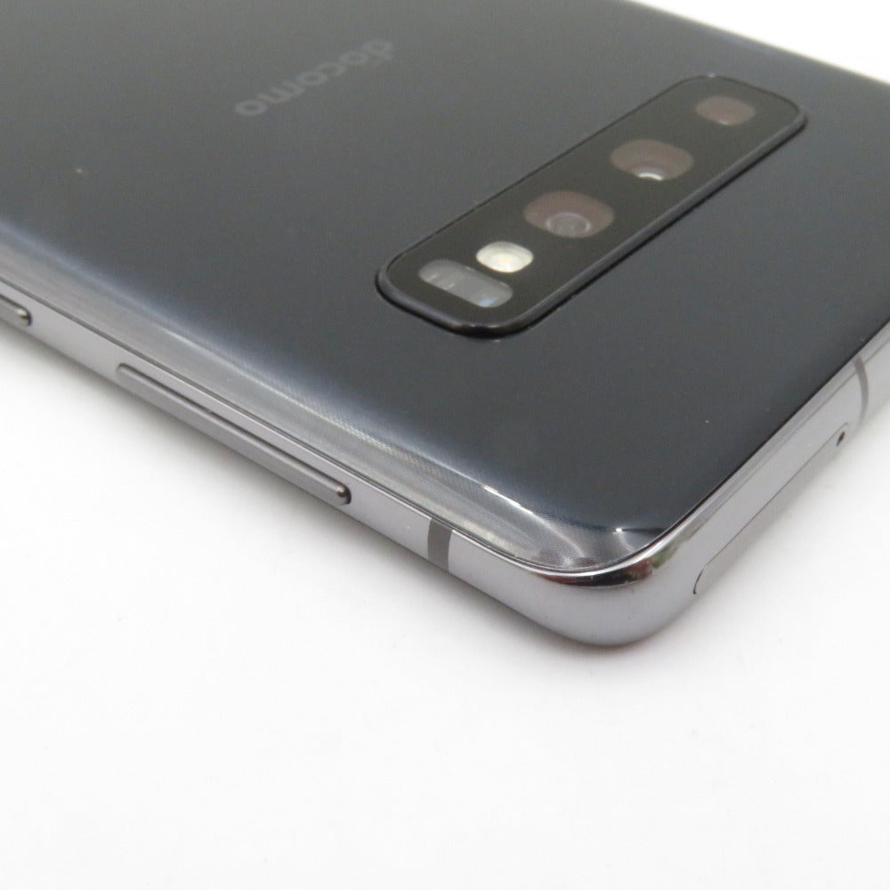 docomo版 Galaxy S10 プリズムブラック SIMロックあり ネットワーク利用制限〇 本体のみ SC-03L