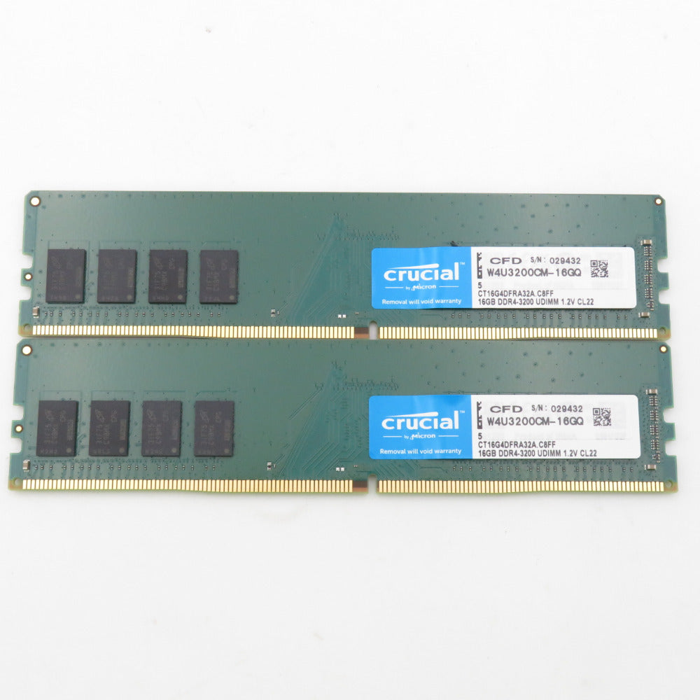crucial (クルーシャル) デスクトップPC用メモリ 32GB(16GB×2枚) DDR4 