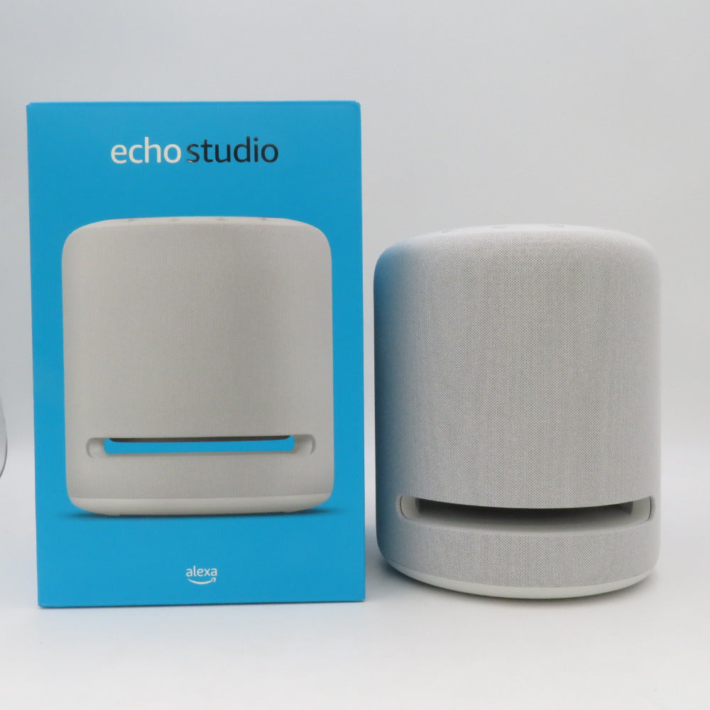 【美品】Echo Studio スマートスピーカー グレーシャーホワイトどうぞよろしくお願いします