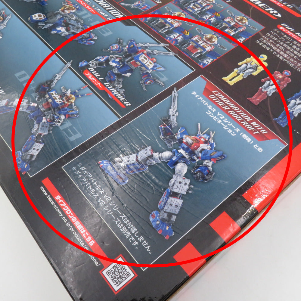 TAKARA TOMY ダイアクロン 1/60 DA-102 バトルバッファローMk.IV<D-キャリバー> 開封済み 未組立品 箱イタミ有 タカラトミー おもちゃ・玩具