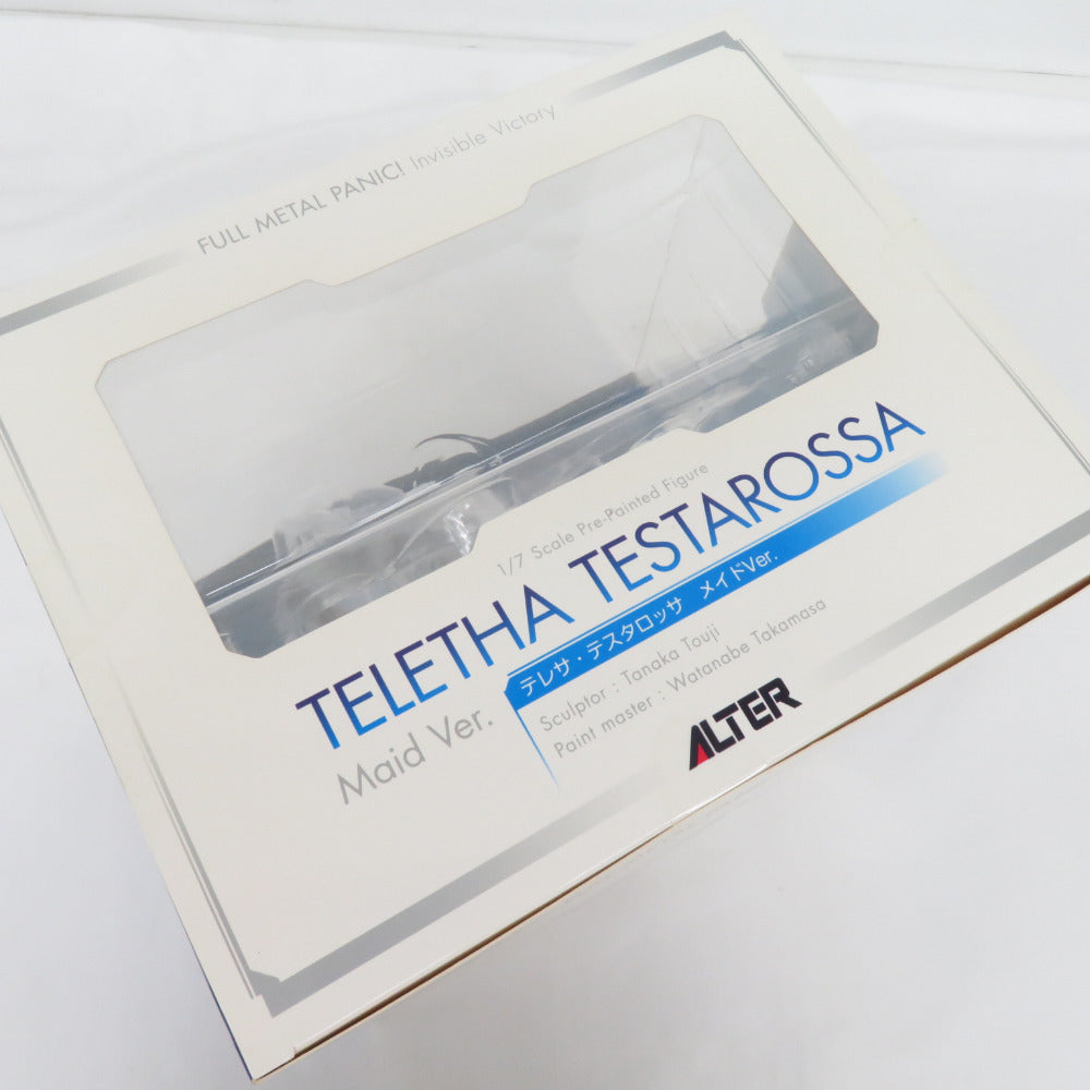 フルメタル・パニック! Invisible Victory テレサ・テスタロッサ メイドVer. 1/7スケール ALTER アルター フィギュア 未開封品