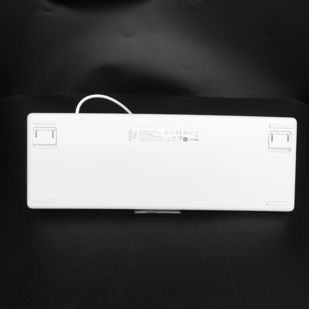 ゲーミングキーボード K835 TKLメカニカル オフホワイト/シルバー logicool ロジクール