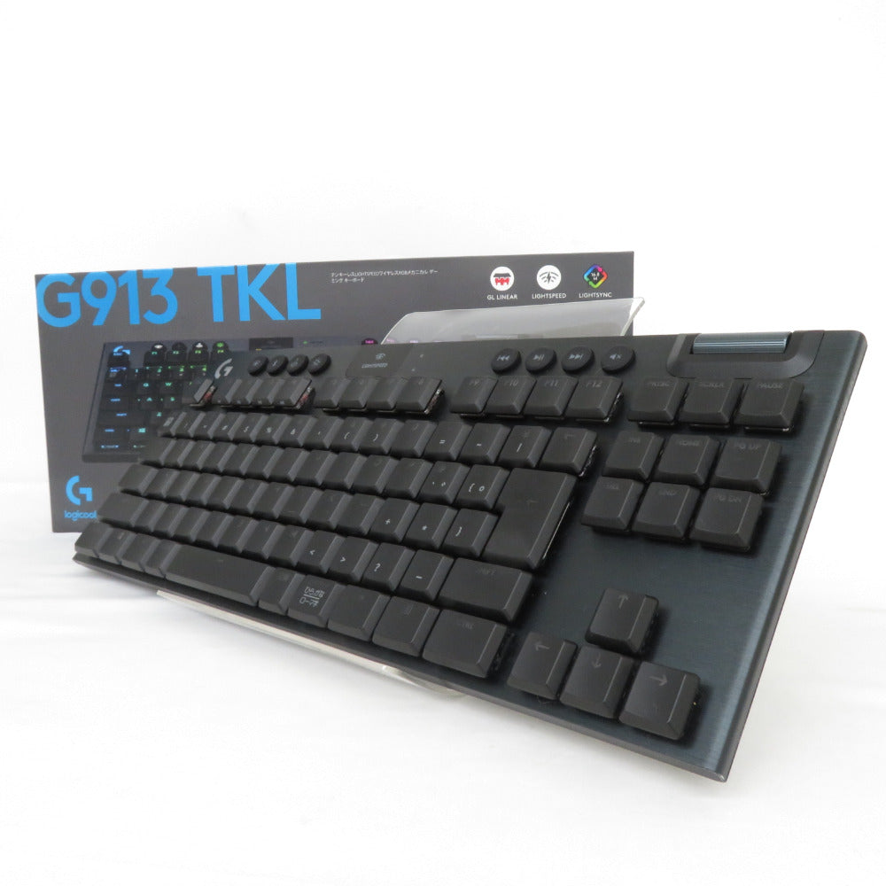 ゲーミング キーボード Logicool G G913 TKL リニア テンキーレス ブラック LIGHTSPEED ワイヤレス 無線 静音  日本語配列 G913-TKL-LNBK ｜コンプオフ プラス – コンプオフプラス 公式ショップ