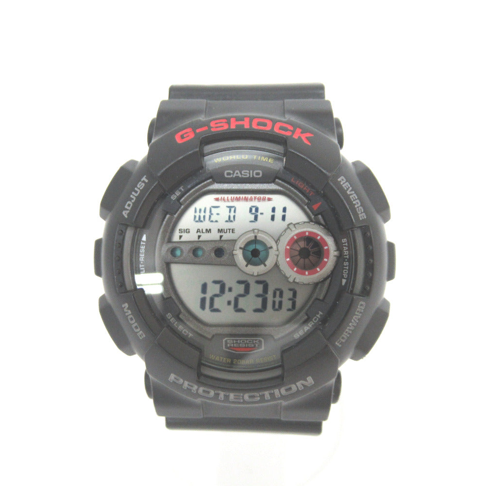 G-SHOCK (CASIO ジーショック) 腕時計 GD-100 SERIES ブラック 本体のみ GD-100-1AJF【中古】 【コンプオフ金沢野々市店】 G-SHOCK CASIO ジーショック 腕時計 GD-100 SERIES ブラック 本体のみ