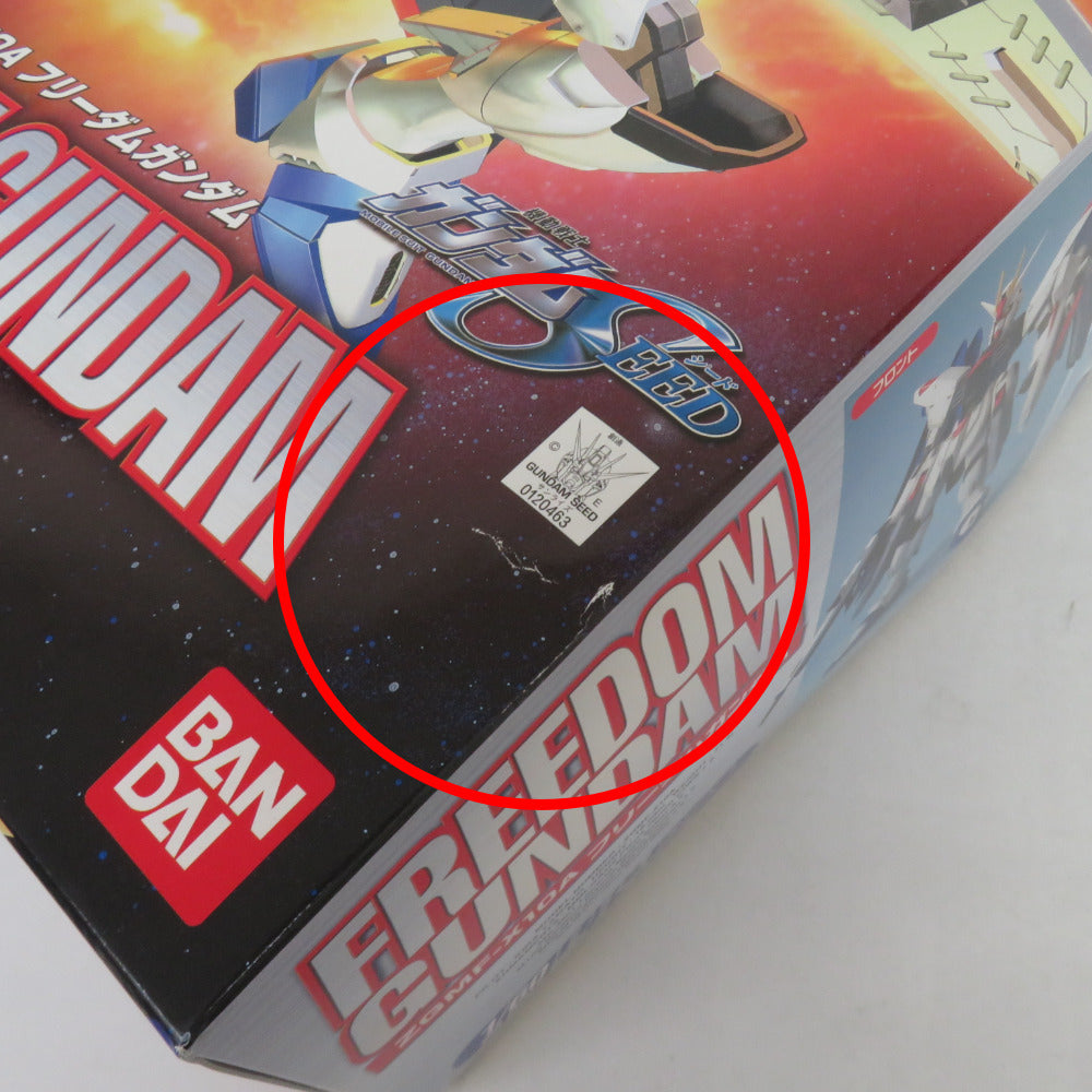 BANDAI 1/60 ZGMF-X10A フリーダムガンダム 機動戦士ガンダムSEED 未組立品 箱イタミ有 バンダイ プラモデル