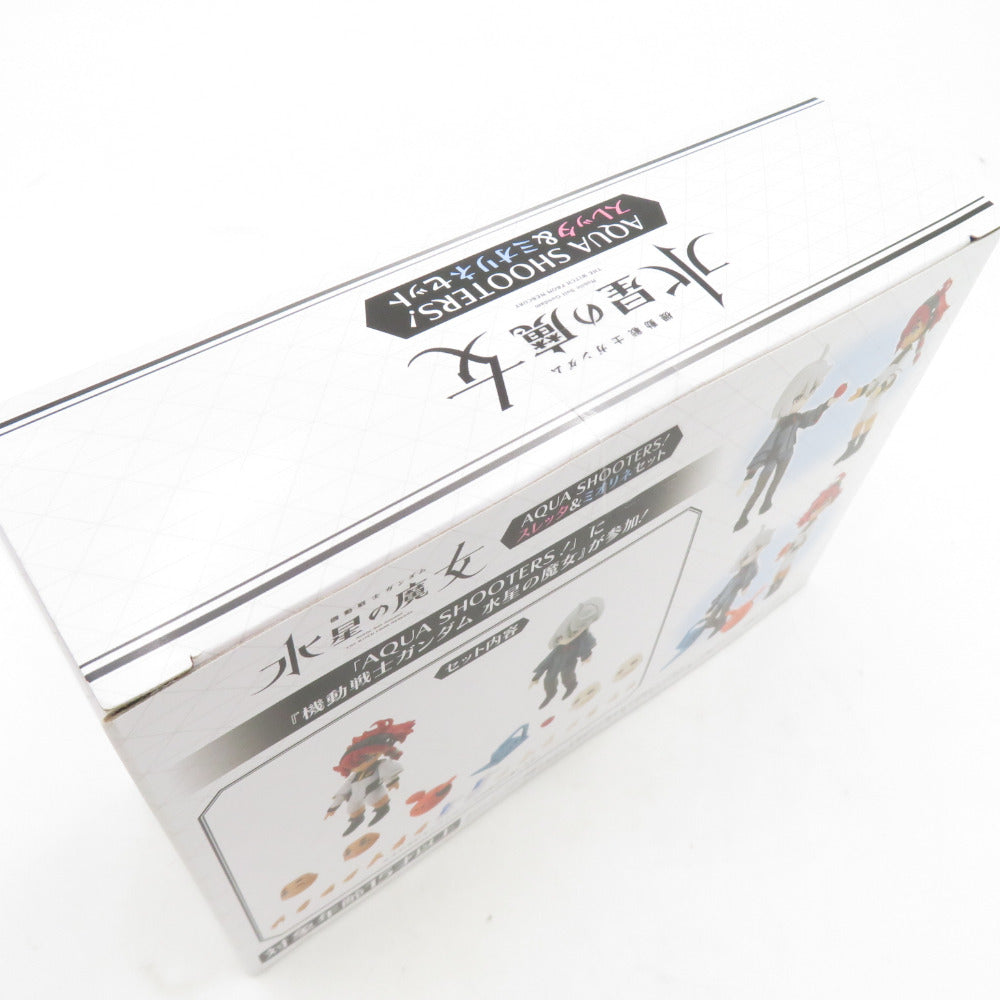 AQUA SHOOTERS! 機動戦士ガンダム 水星の魔女 スレッタ&ミオリネセット BANDAI バンダイ フィギュア 未開封品