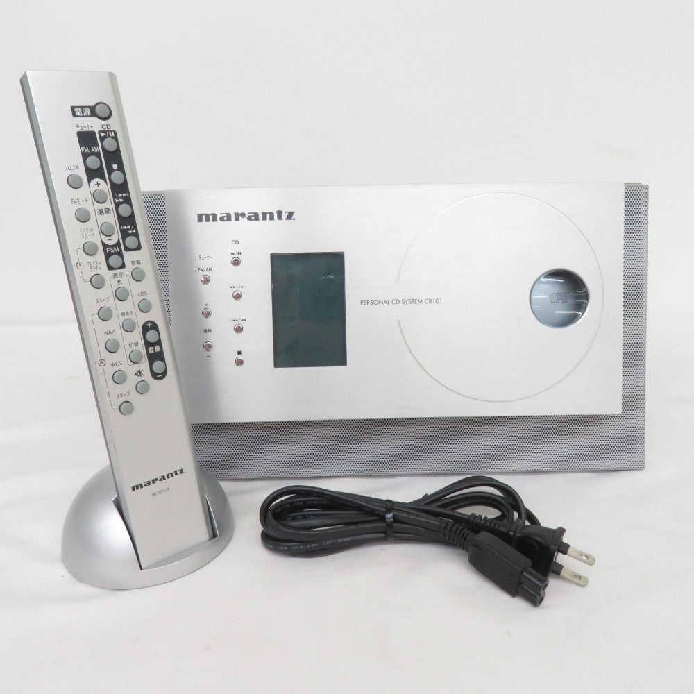 Marantz マランツ オーディオ機器 CDプレーヤー ステレオシステム CR101 ｜コンプオフ プラス – コンプオフプラス 公式ショップ