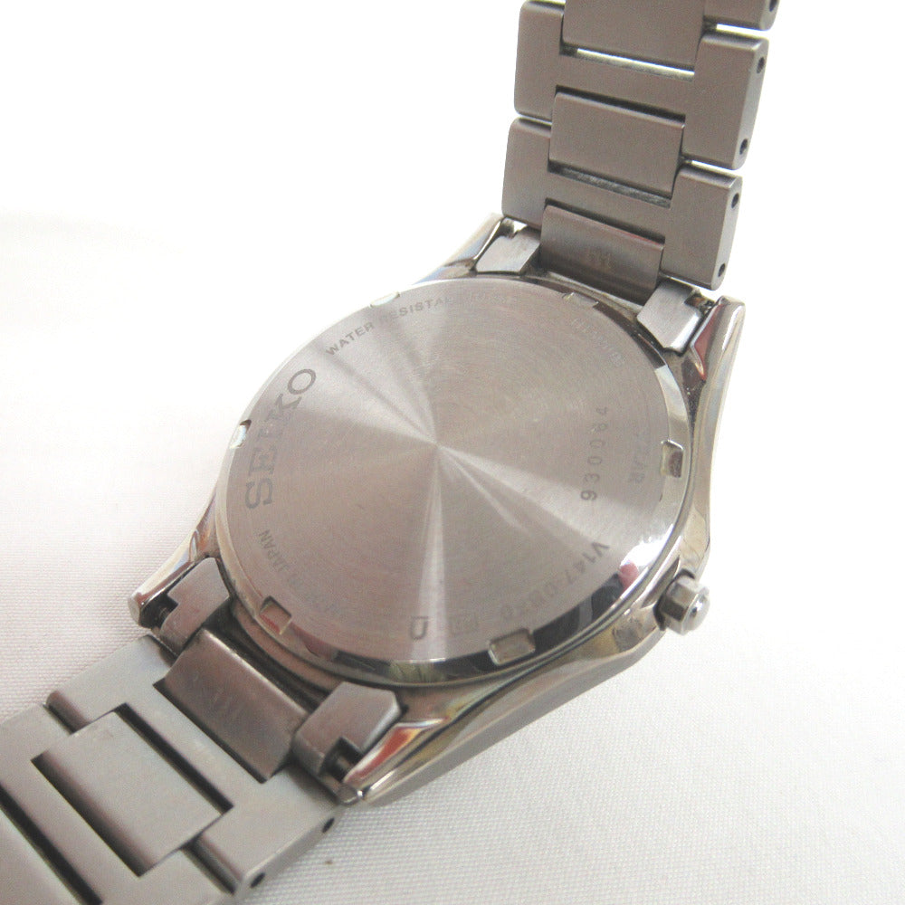 SEIKO セイコー 腕時計 ドルチェ ソーラー シルバー 本体のみ V147-0BF0