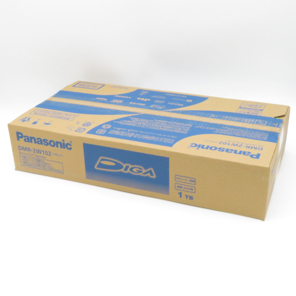 Panasonic DIGA (パナソニック ディーガ) レコーダー ブルーレイディスクレコーダー 2チューナー 1TB DMR-2W102 未開封品