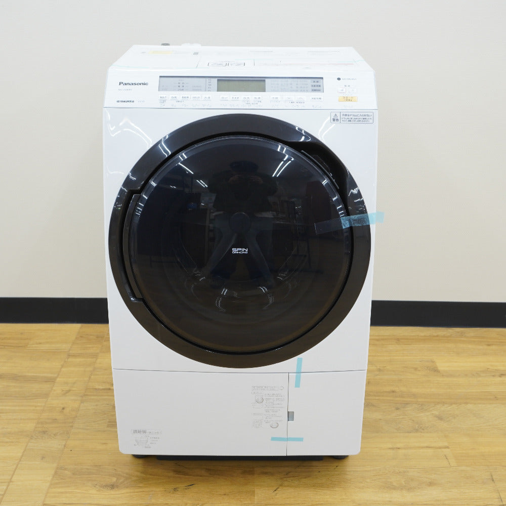 Panasonic (パナソニック) 洗濯機 ドラム式洗濯乾燥機 ななめドラム NA-VX8800L 11.0kg 2018年製 左開き ホワイト  洗浄 除菌済み ｜コンプオフ プラス – コンプオフプラス 公式ショップ