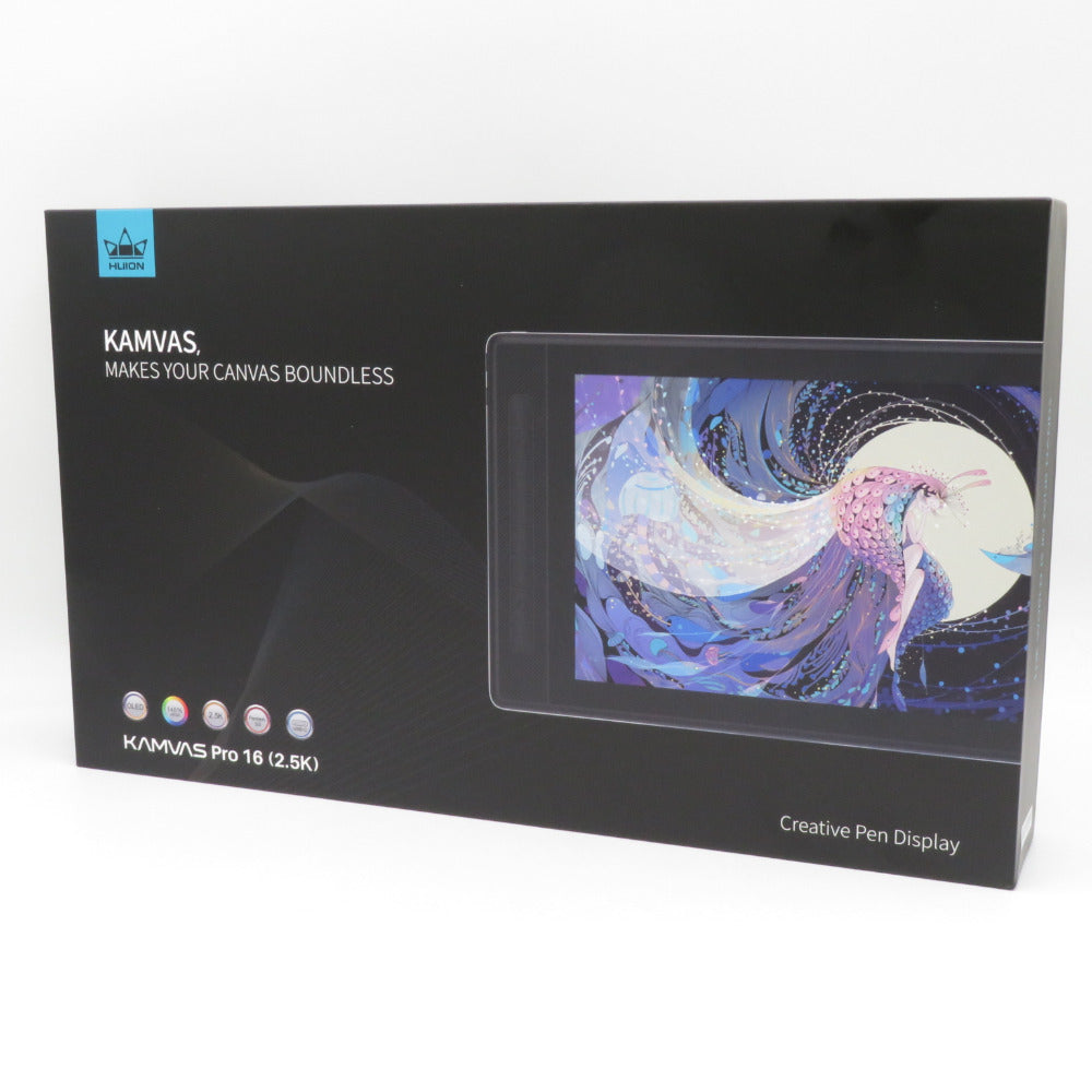 HUION 15.6インチ液晶タブレット KAMVAS Pro 16 ペンタブレット GT1602