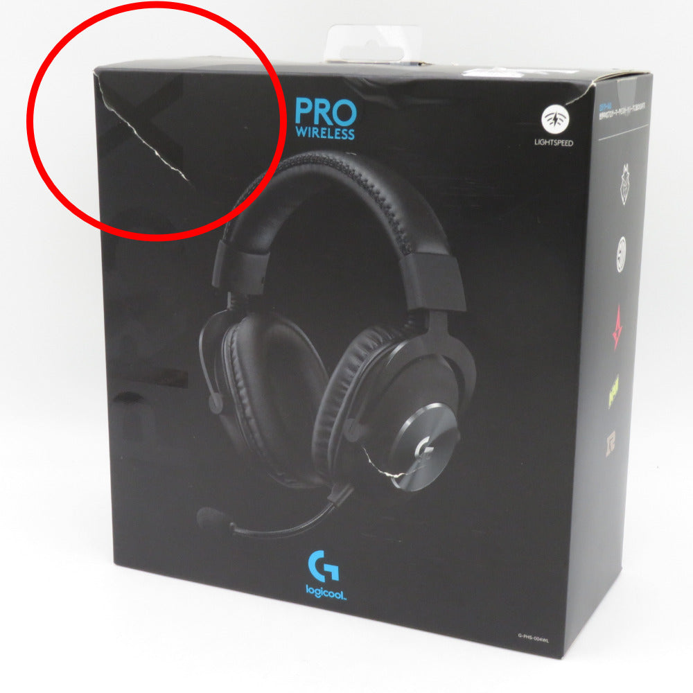 PRO X WIRELESS LIGHTSPEED ゲーミングヘッドセット ワイヤレス LogicoolG ロジクールジー G-PHS-004WL ゲーム周辺機器