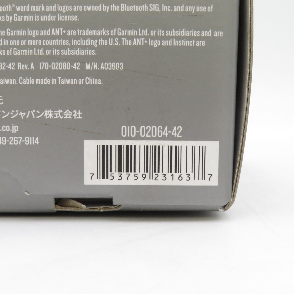 GARMIN ガーミン Instinct Sunburst 010-02064-42 スマートウォッチ ウェアラブル