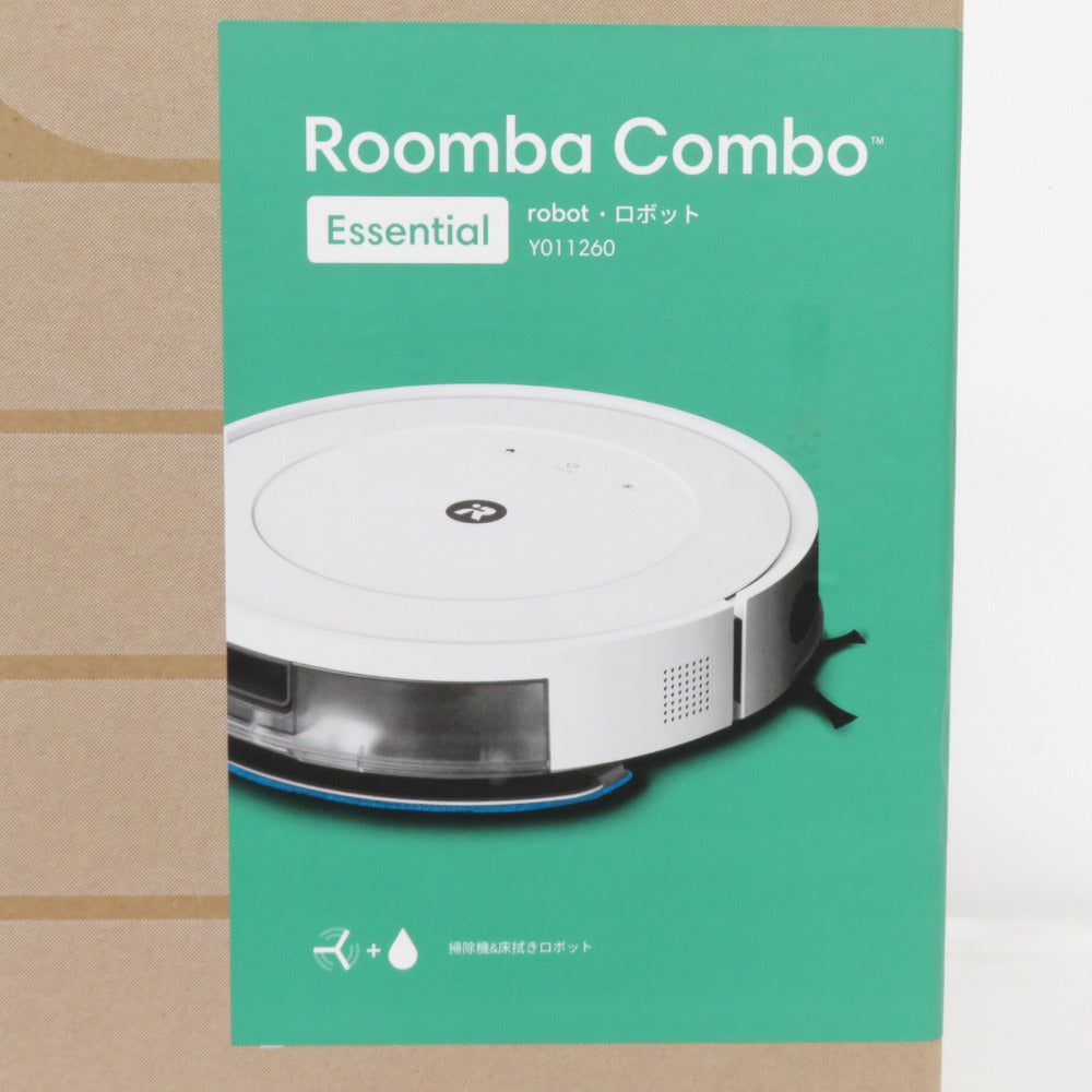 irobot (アイロボット) 掃除機&床拭きロボット ルンバ コンボ Essential robot Y011260 未開封品