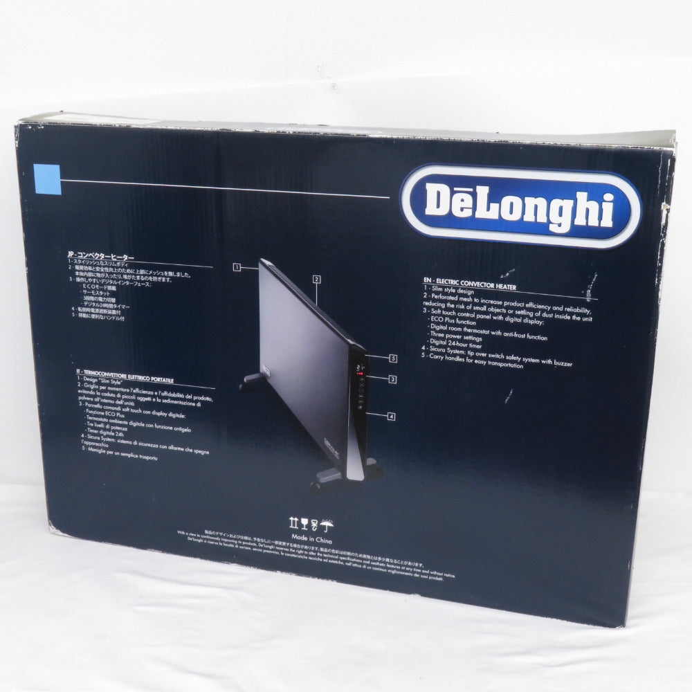 DeLonghi (デロンギ) 暖房器具 コンベクターヒーター グレー 8~10畳 HXJ60L12