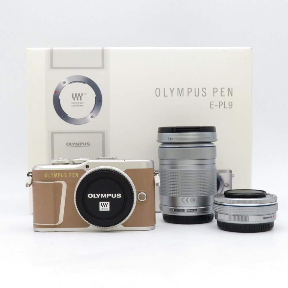 OLYMPUS ミラーレス一眼カメラ PEN E-PL9 ダブルズームキット ブラウン ｜コンプオフ プラス – コンプオフプラス 公式ショップ