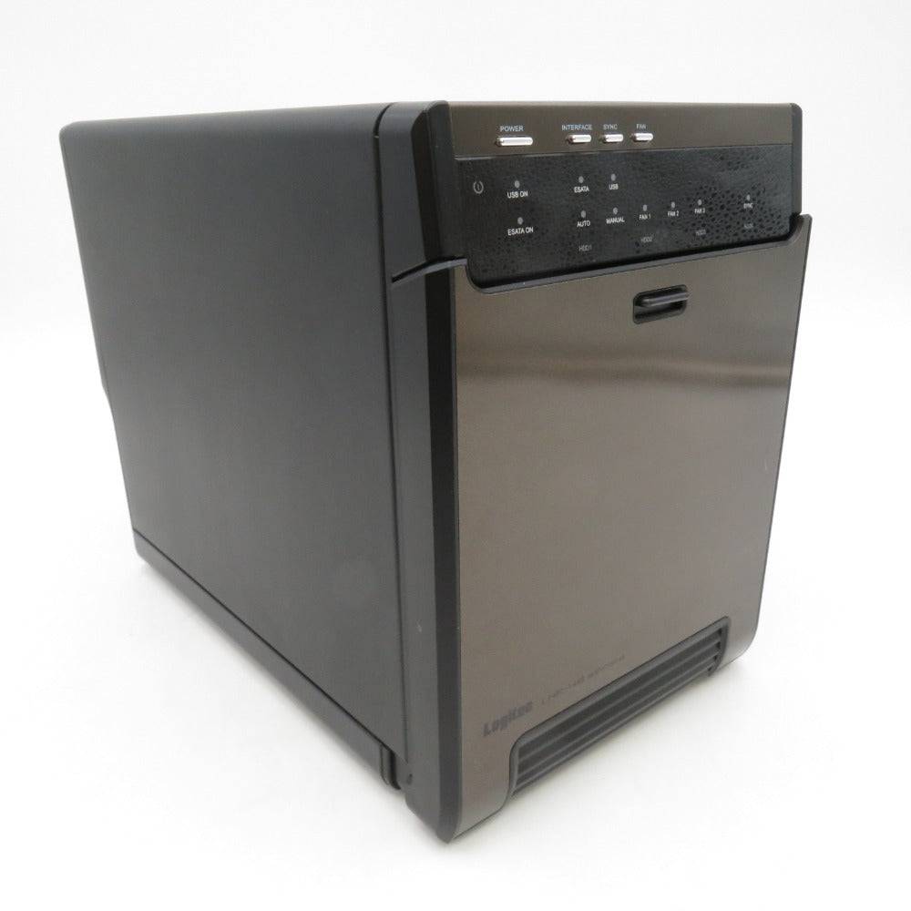 Logitec (ロジテック) HDDケース 3.5インチ（ハードディスクケース） 4BAY 外付け RAID機能なし LHR-4BNHEU3 【コンプオフ金沢野々市店】 Logitec ロジテック HDDケース 3.5インチ（ハードディスクケース