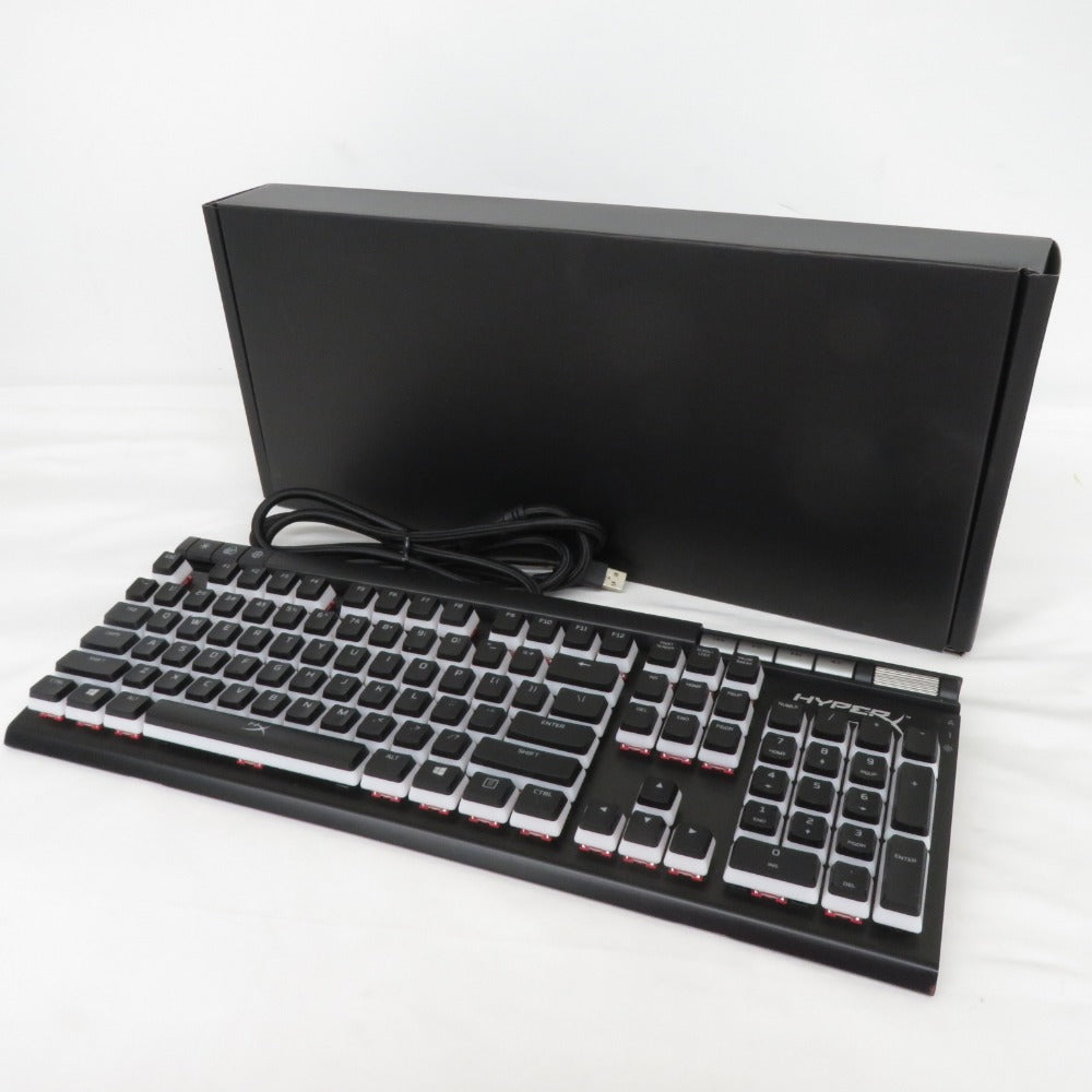 HyperX Alloy Elite 2 ゲーミングキーボード メカニカルスイッチ 赤軸 LEDバックライト HKBE2X-1X-US/G ゲーム周辺機器 【コンプオフ金沢野々市店】 Amazon | HyperX Alloy Elite 2 ゲーミングキーボード HyperX