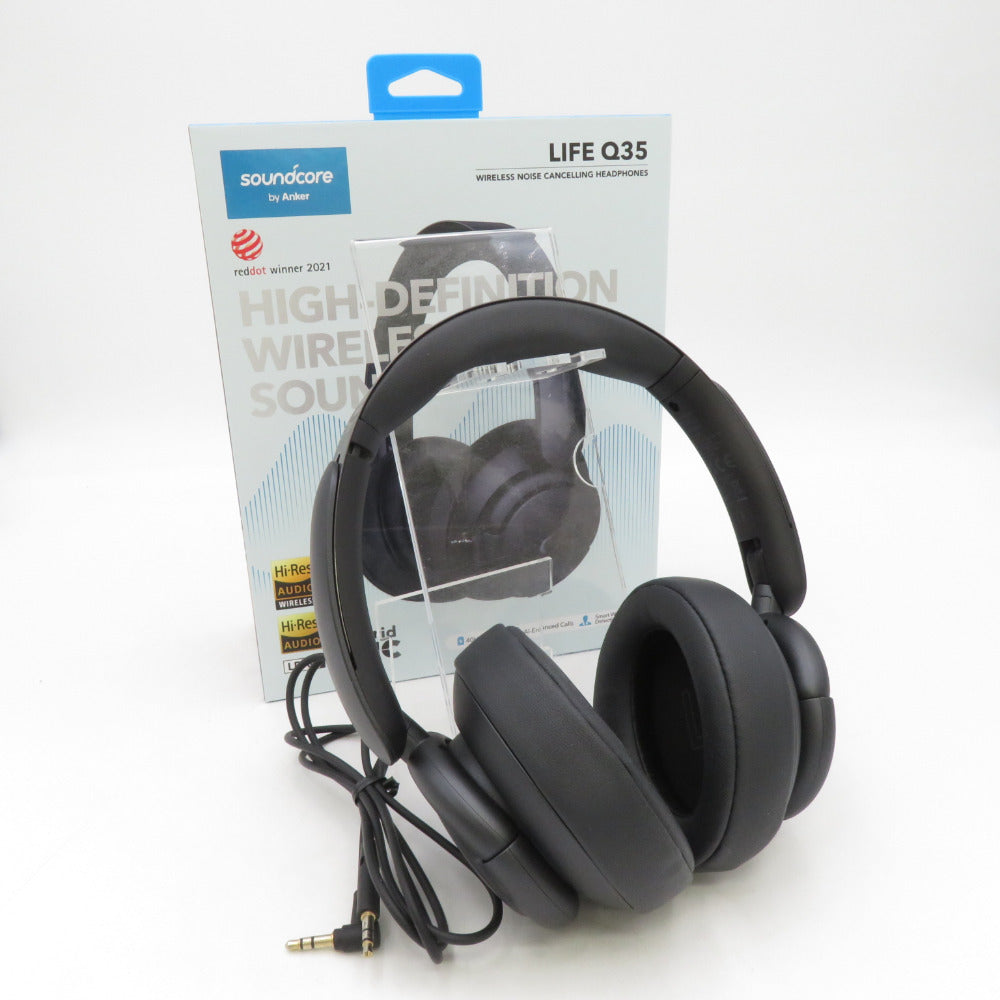 Anker (アンカー)  ワイヤレスイヤホン Soundcore Life Q35 オーバーヘッド型 【コンプオフ金沢野々市店】 Anker (アンカー) ワイヤレスイヤホン Soundcore Life Q35