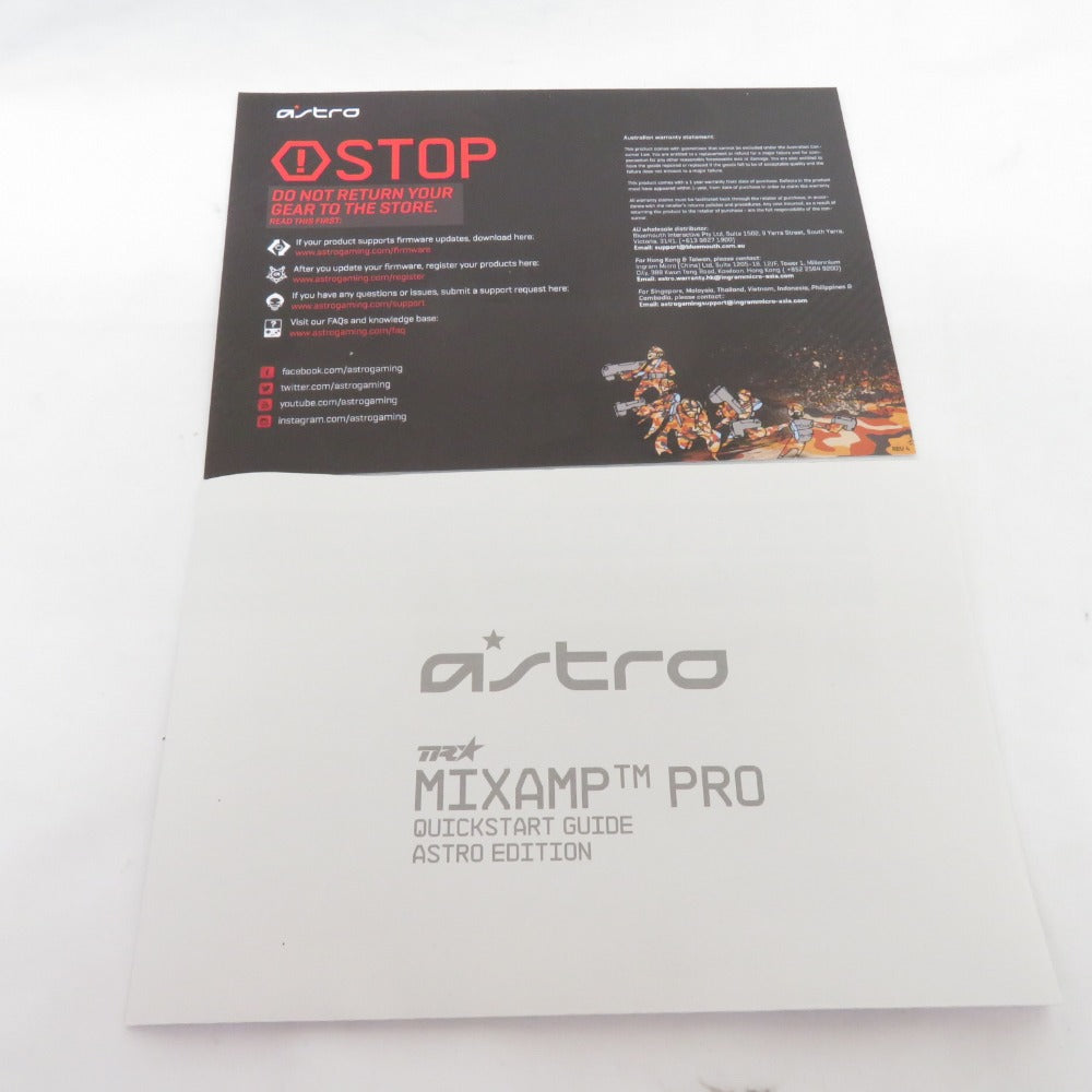 アストロゲーミング MIXAMP PRO TR KIT ブラック ゲーム周辺機器