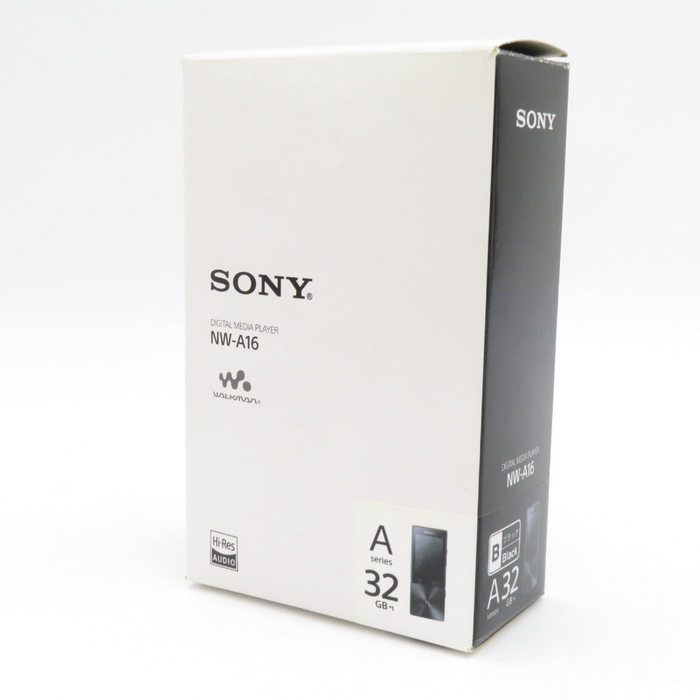 ソニー WALKMAN (ウォークマン) オーディオ機器 Aシリーズ 32GB ブラック ハイレゾ音源対応 NW-A16