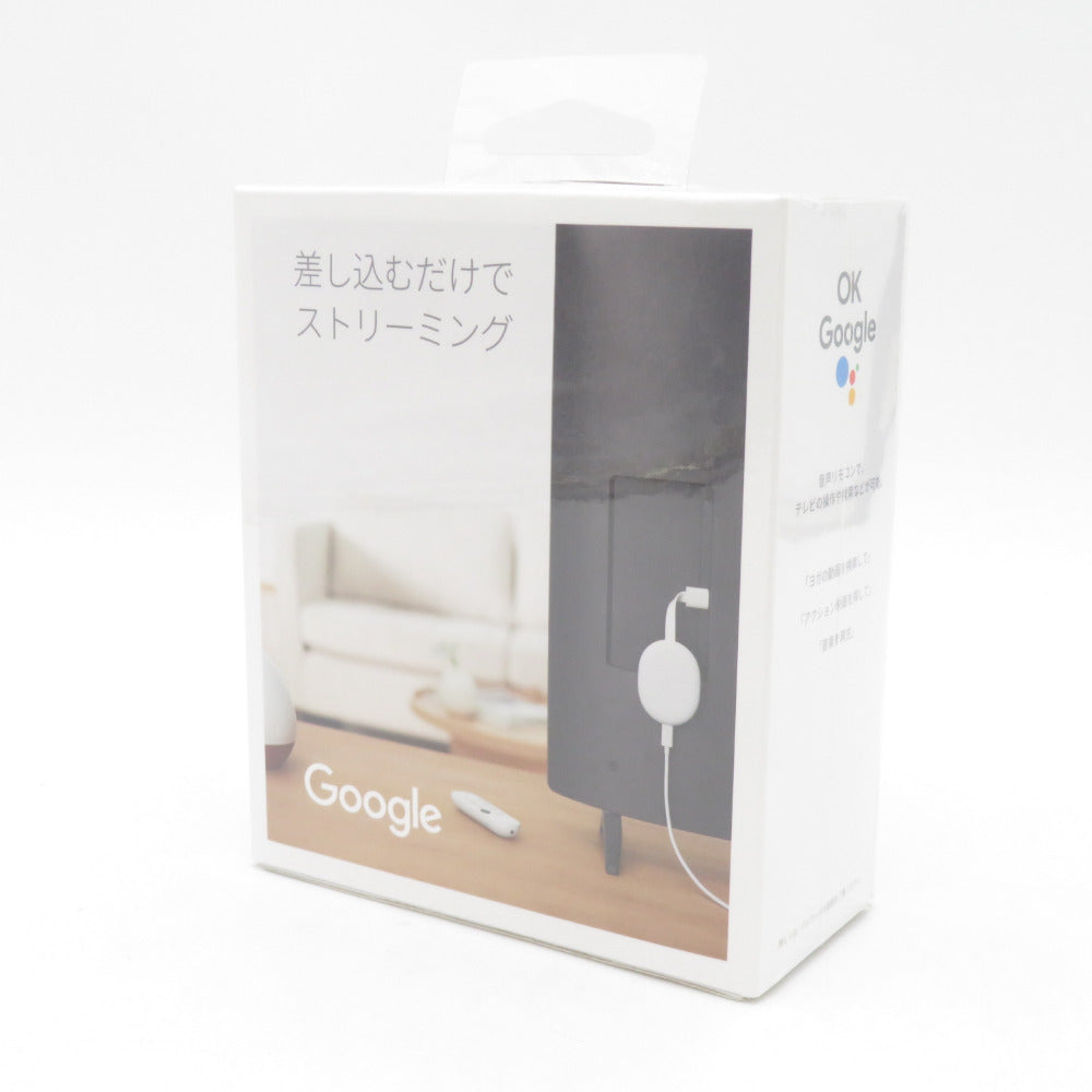 Chromecast with Google TV 4K 未開封品 GA01919-JP 未使用品
