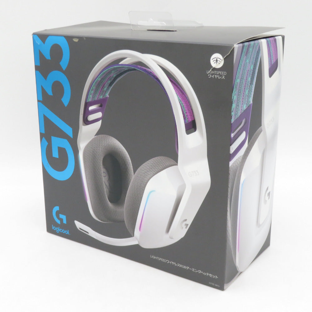 G733 LIGHTSPEED Wireless RGB Gaming Headset ゲーミングヘッドセット ワイヤレス ホワイト LogicoolG ロジクールジー G733-WHr ゲーム周辺機器