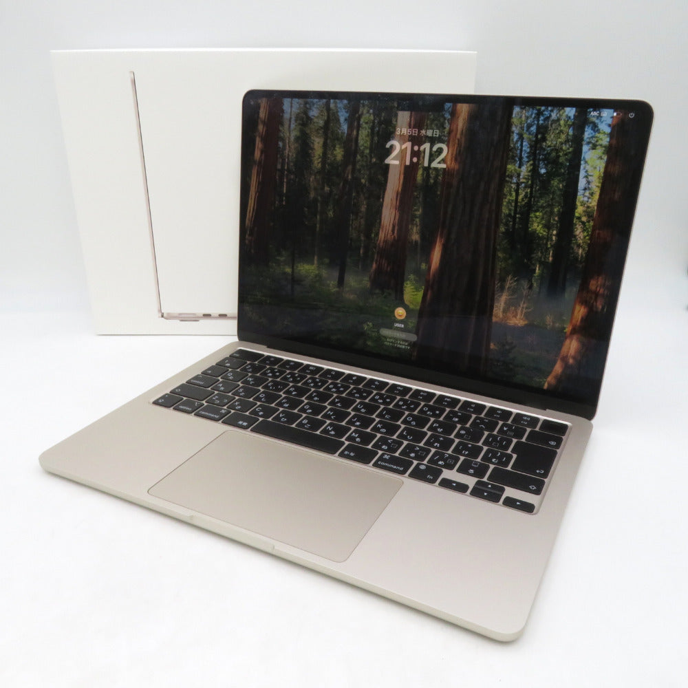Apple MacBook Air Liquid Retinaディスプレイ 13.6 MLY13J/A [スター