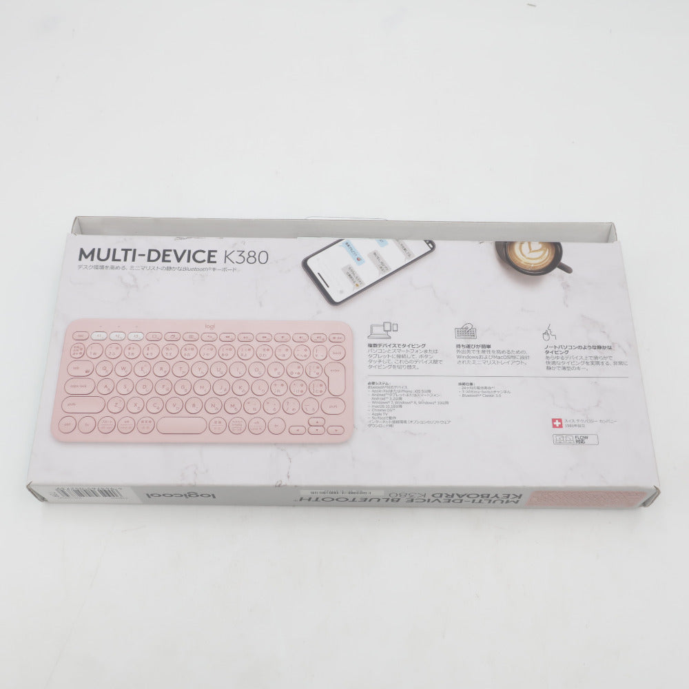 logicool ロジクール K380 マルチデバイス Bluetoothキーボード 日本語配列 ローズ