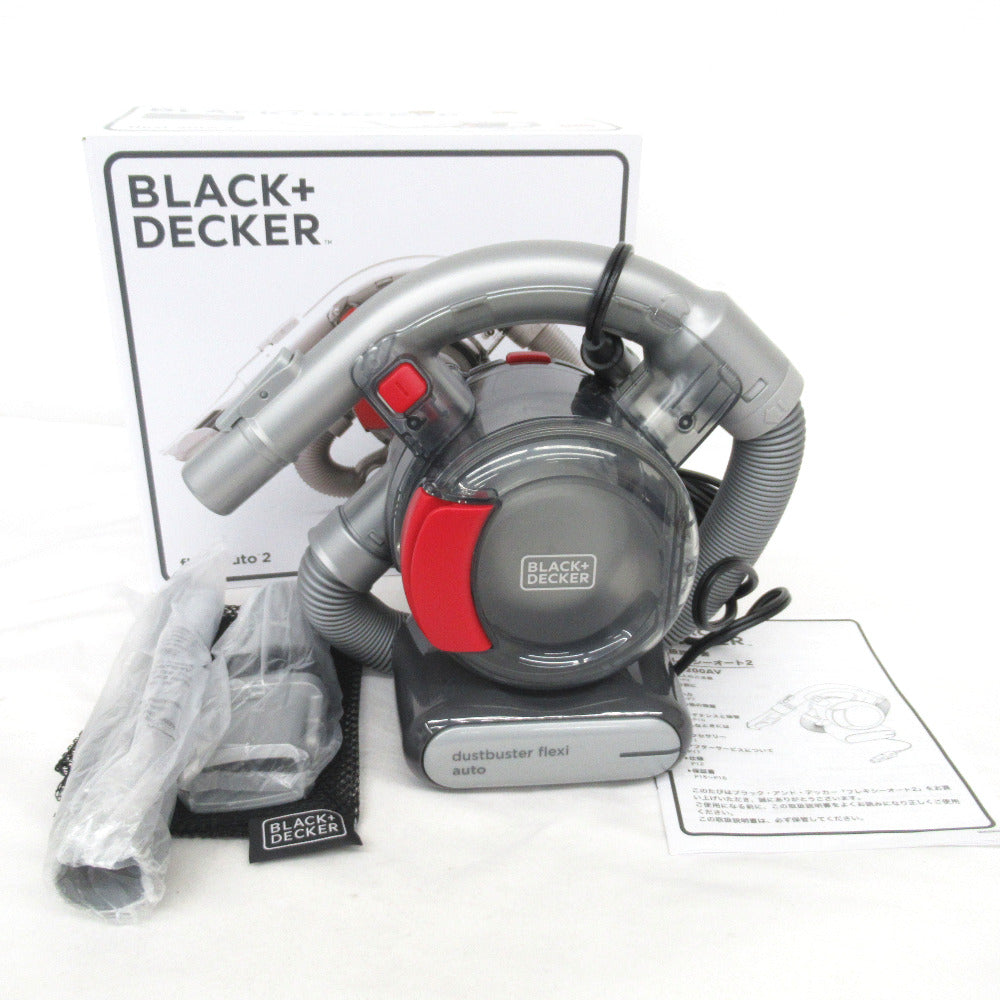 新品未使用】ブラックアンドデッカー フレキシーオート2 車用掃除機