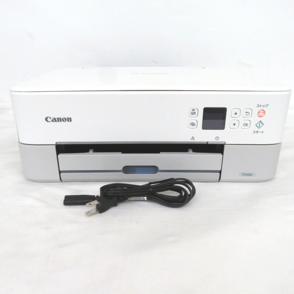 CANON (キャノン) PIXUS A4インクジェット複合機 TS5430 ホワイト