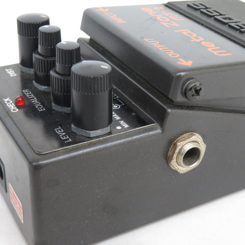 BOSS ボス エフェクター 動作確認済 Metal Zone メタルゾーン ディストーション MT-2