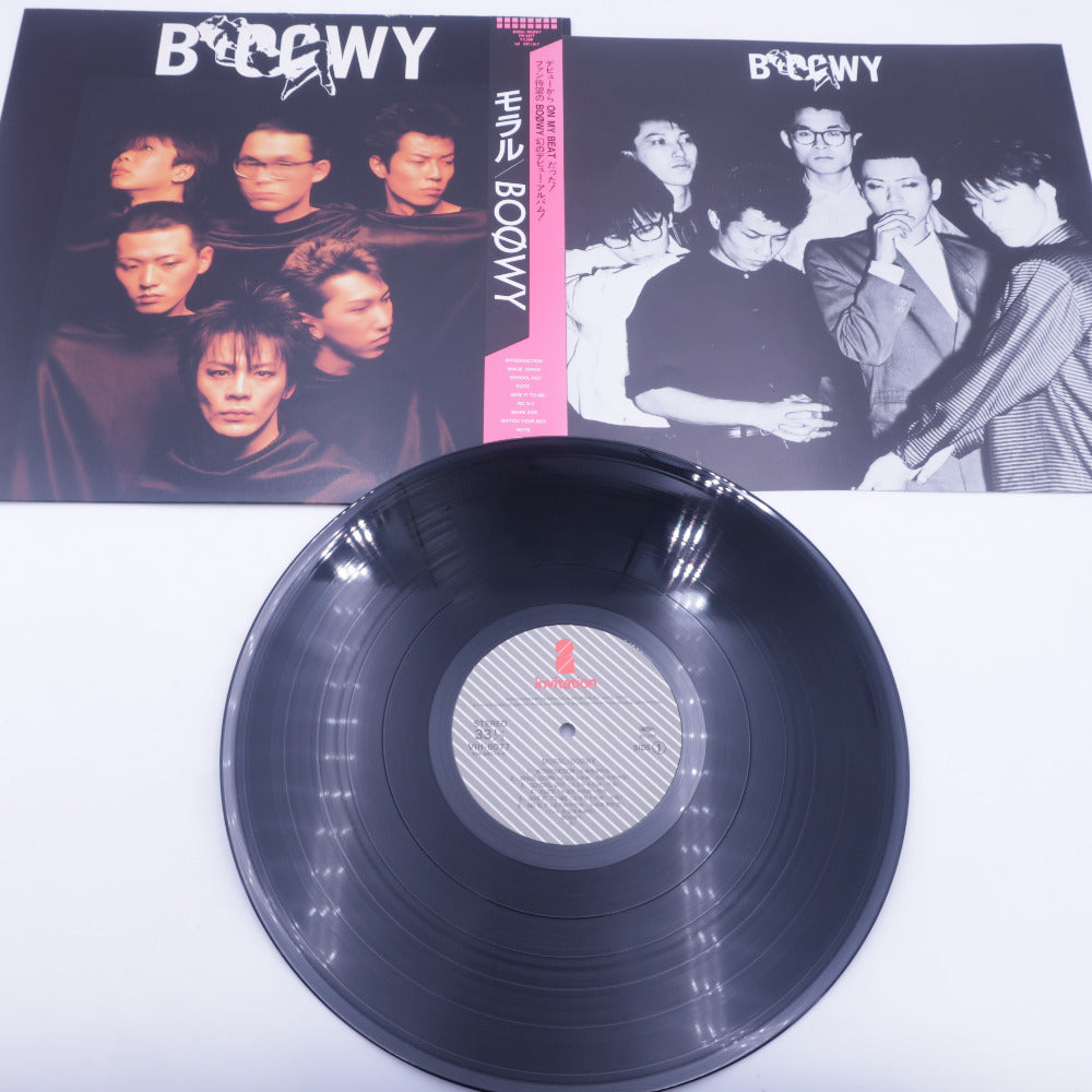 レコード BOOWY/MORAL モラル ｜コンプオフ プラス – コンプオフプラス