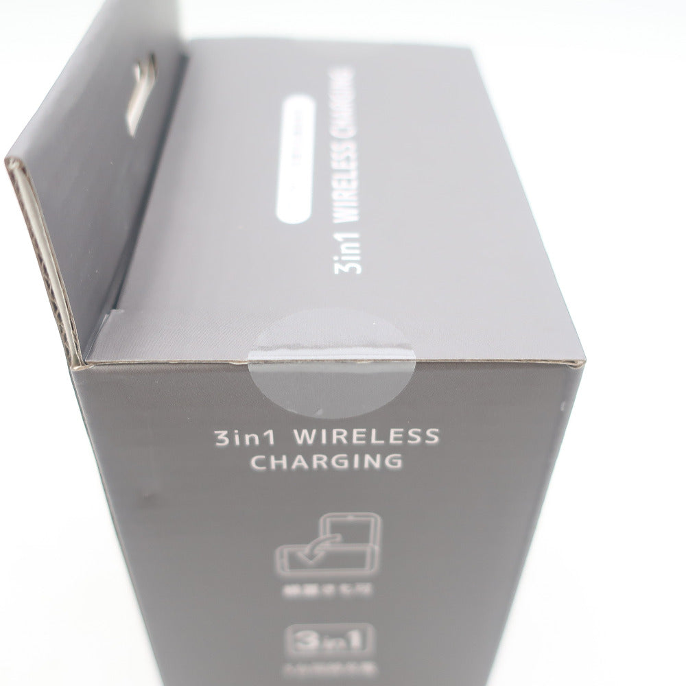 スマホアクセサリー 3in1ワイヤレスチャージャー