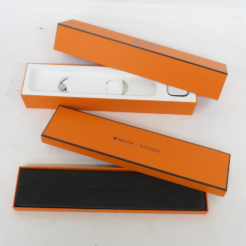 Apple Watch Hermes Series6 ステンレススチールケース Noir Double Tour 40mm MJ3X3J/A ジャンク