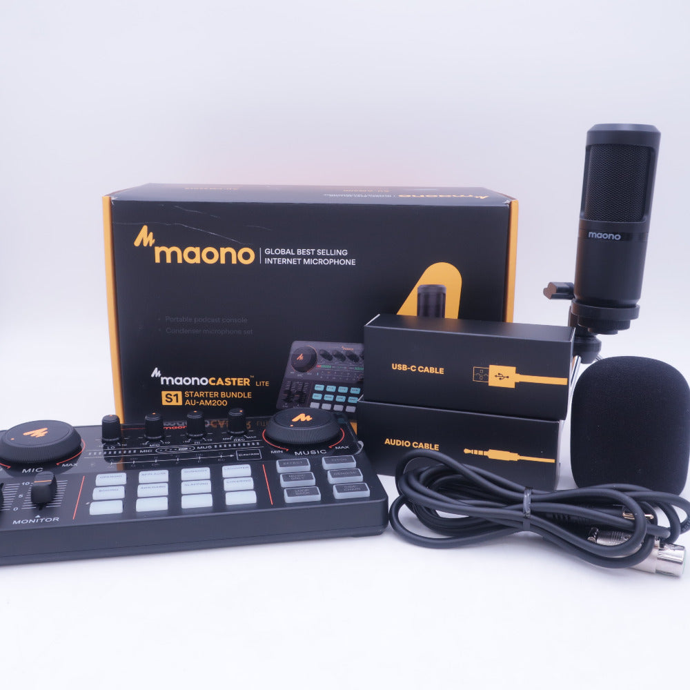 maono AU-AM200 S1 スターターバンドル