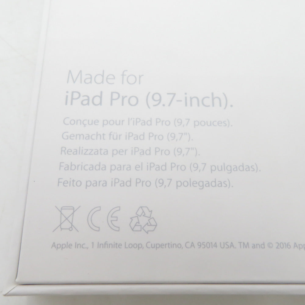 Apple (アップル) PC周辺機器 Smart Keyboard 9.7インチiPad Pro用 US(英語)配列