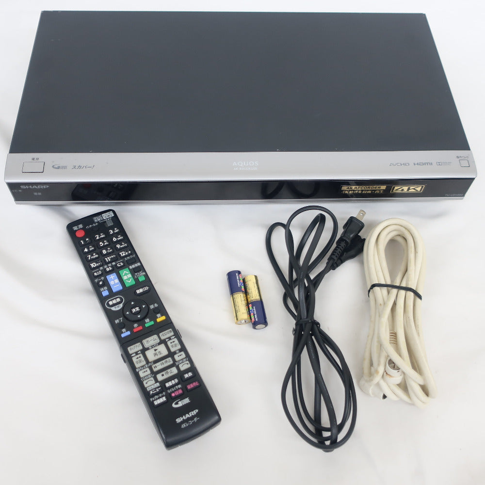 AQUOS (アクオス) レコーダー 4Kレコーダー  TU-UD1000 【コンプオフ金沢野々市店】 AQUOS アクオス レコーダー 4Kレコーダー TU-UD1000 ｜コンプオフ