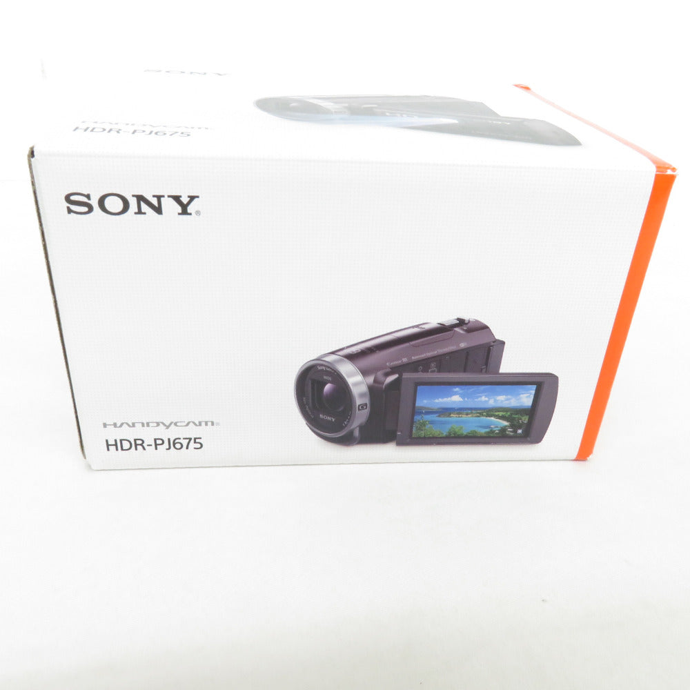 sony ソニー ビデオカメラ 32GB 光学ズーム30倍 ボルドーブラウン Handycam ビデオカメラ本体 HDR-PJ675