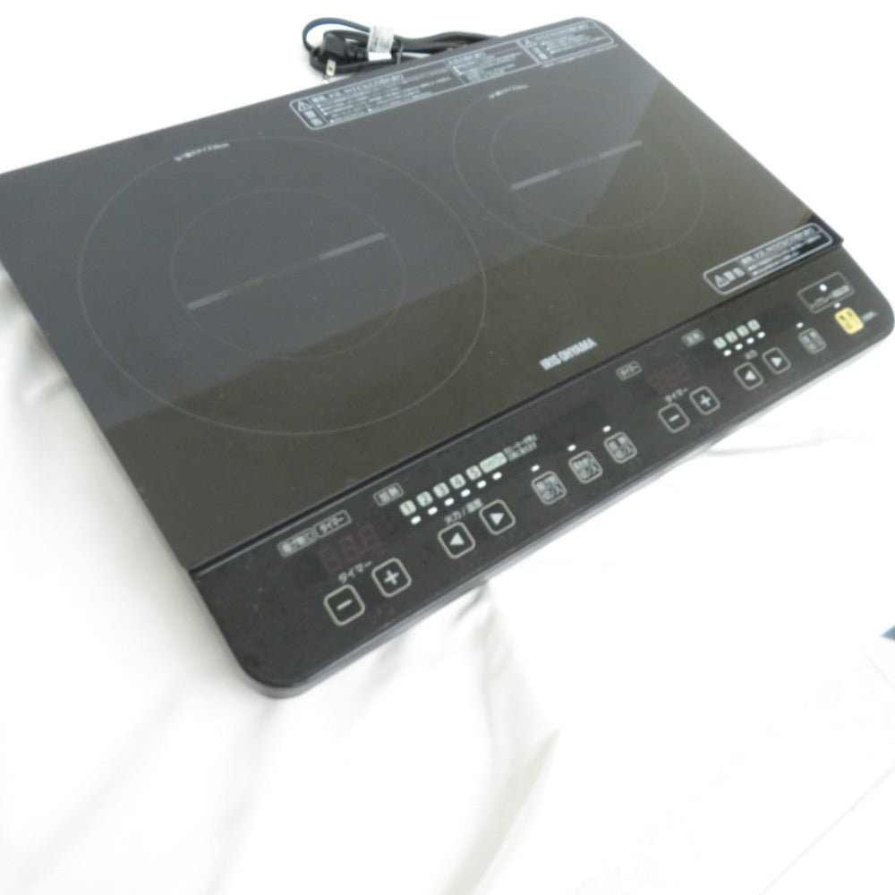 IRIS OHYAMA アイリスオーヤマ キッチン家電 2口IHコンロ 卓上IH調理器