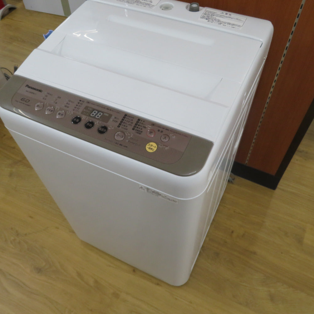 Panasonic (パナソニック) 全自動洗濯機6.0kg  NA-F60PB11 【コンプオフ金沢野々市店】 Panasonic (パナソニック) 全自動洗濯機6.0kg NA-F60PB11 【コンプオフ