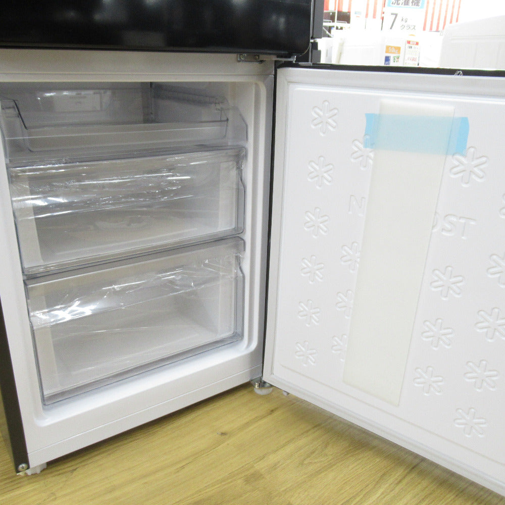Haier ハイアール 冷蔵庫 冷蔵庫150L 2ドア JR-F15KS-K 右開き アウトレット品 未使用品