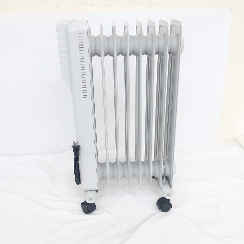 THREEUP スリーアップ 暖房器具 Hidamari マイコン式 オイルヒーター ホワイト OHT-1556WH