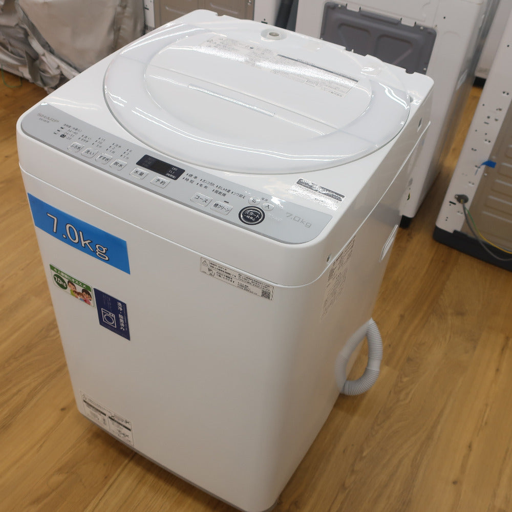 SHARP (シャープ) 洗濯機 SHARP全自動洗濯機7.0kg ES-GE7F