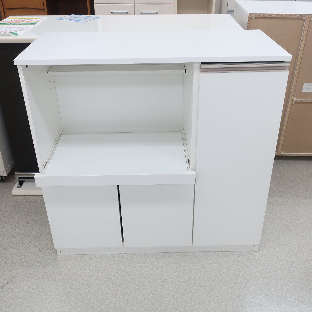 家具 キッチンボード ロータイプ　ホワイト 【コンプオフ金沢野々市店】 キッチンボード ロータイプ ホワイト｜コンプオフ プラス – コンプオフ
