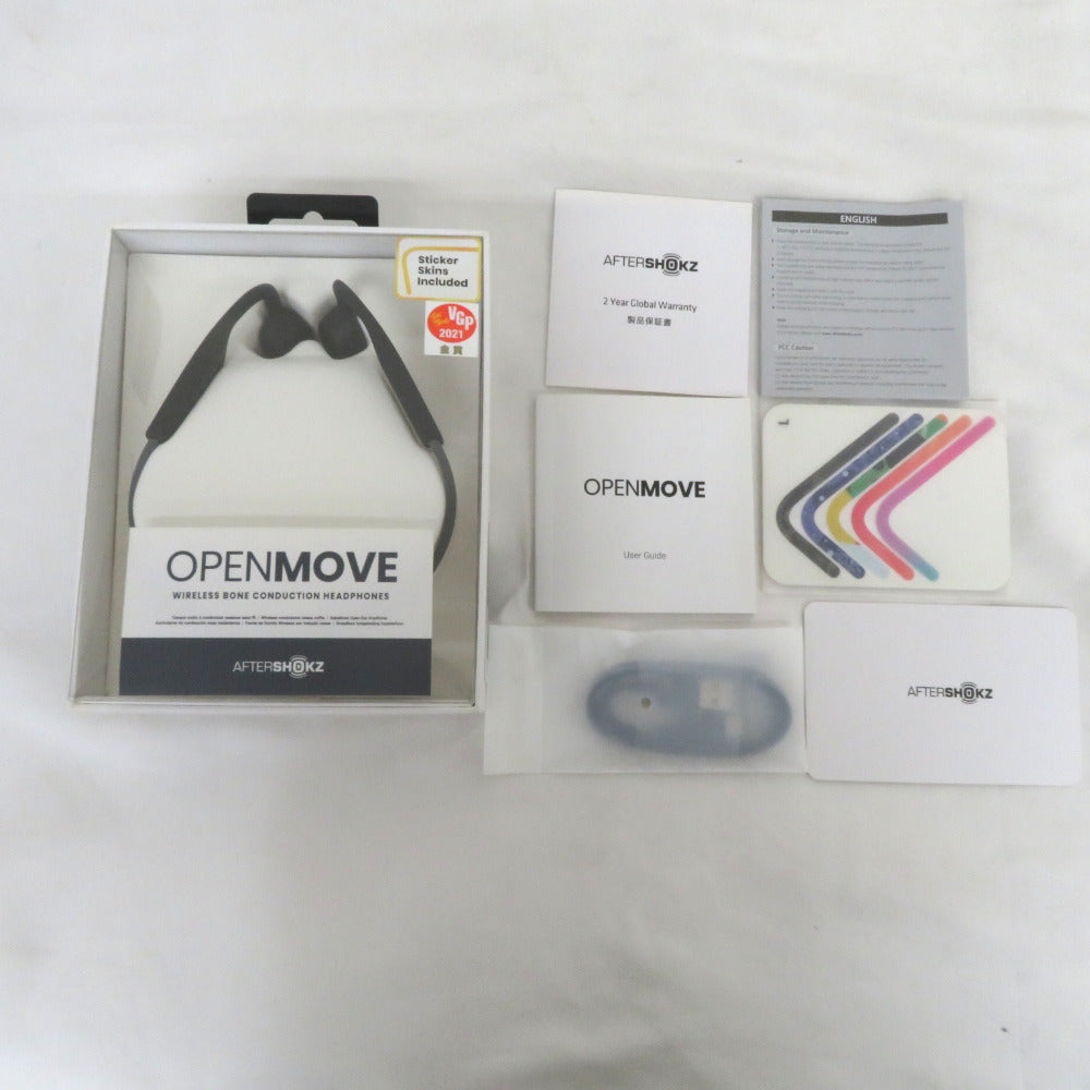 Shokz (ショックス) オーディオ機器 骨伝導ワイヤレスイヤホン OpenMove AS660 【コンプオフ金沢野々市店】 OpenMove お手頃価格の骨伝導 イヤホン - Shokz (ショックス) 日本